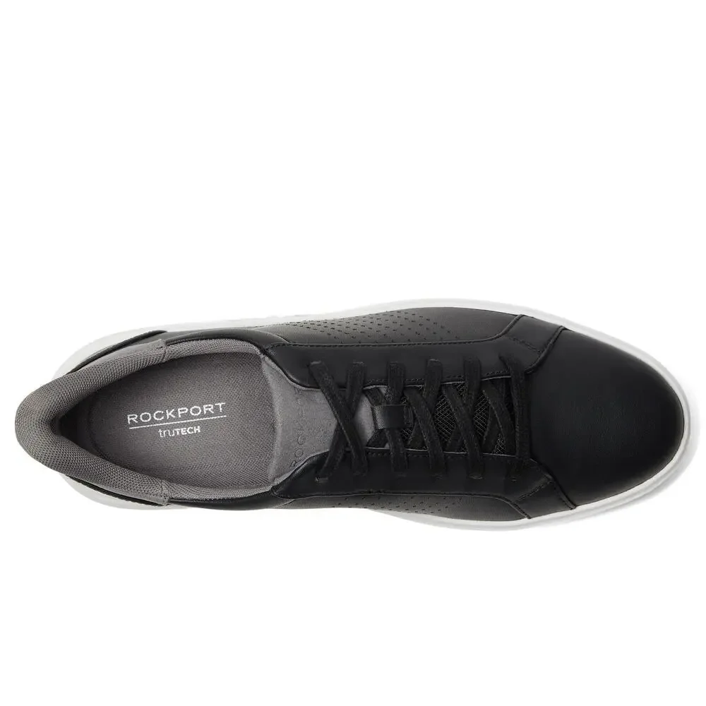ROCKPORT MEN'S TRISTEN STEP-IN LACE TO TOE BLACK 9 WIDE